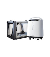 PureVent Oxygen Chamber M 0–14 kg + Concentrator Kit for Pets – PawPrint